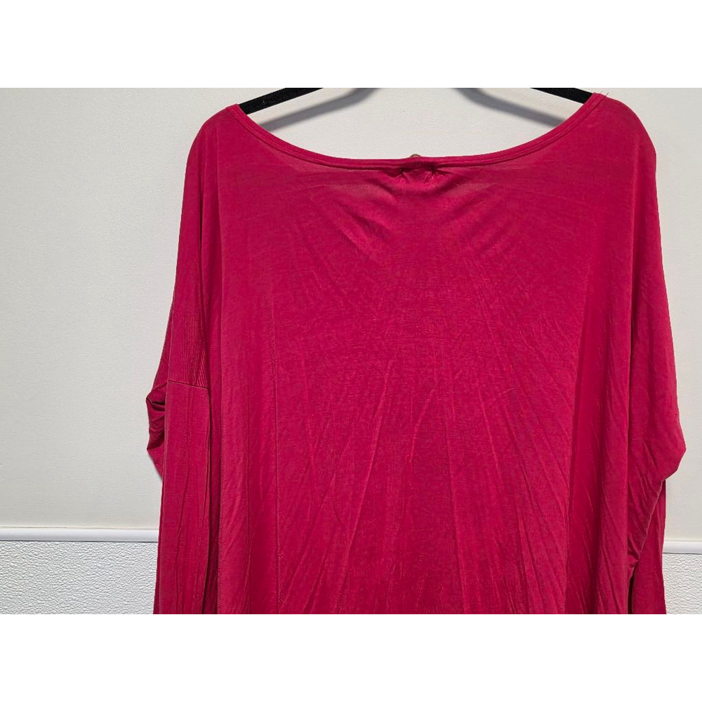 Women's Piko 1988 Top Size L Red Long Sleeve - Picture 9 of 9